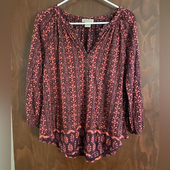 Lucky Brand Tops - Lucky brand women’s Henley top medium